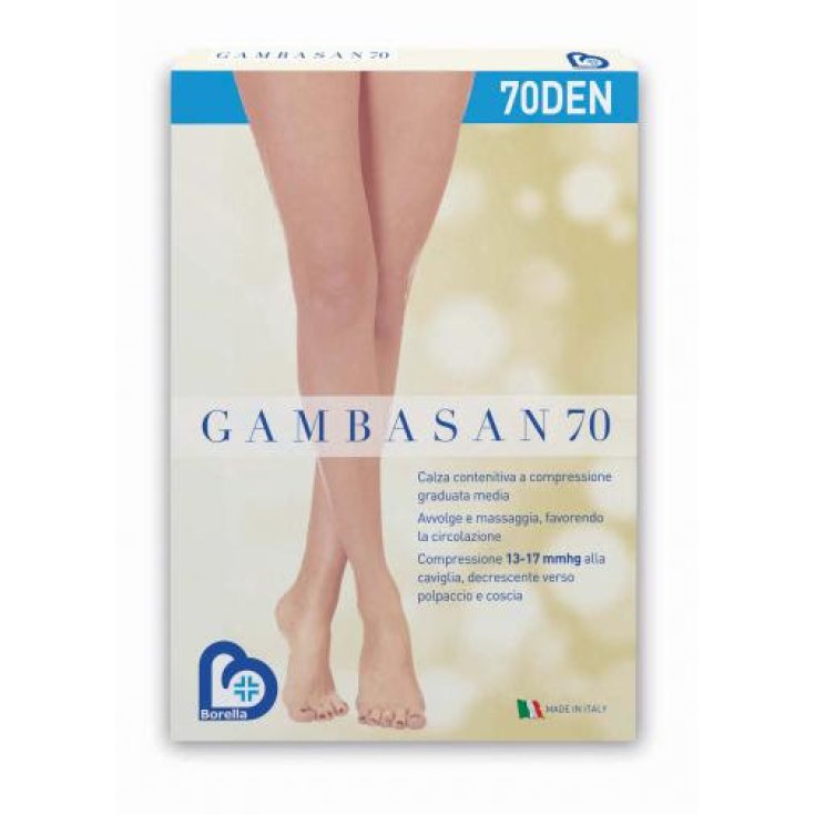 GAMBASAN 70 Gambaletto Sunrise Nero Taglia 1/2