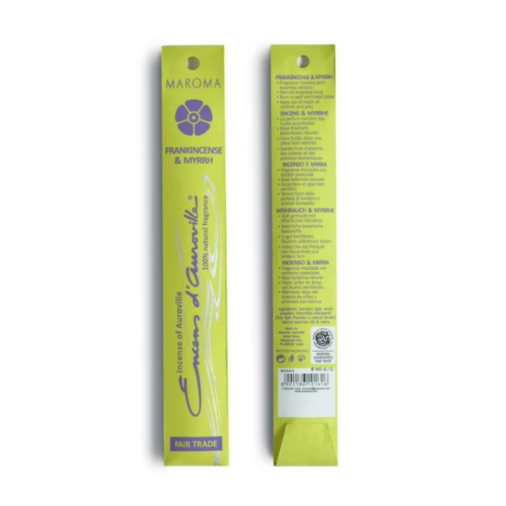 Encens D'Aroville Maroma 10 Bastoncini