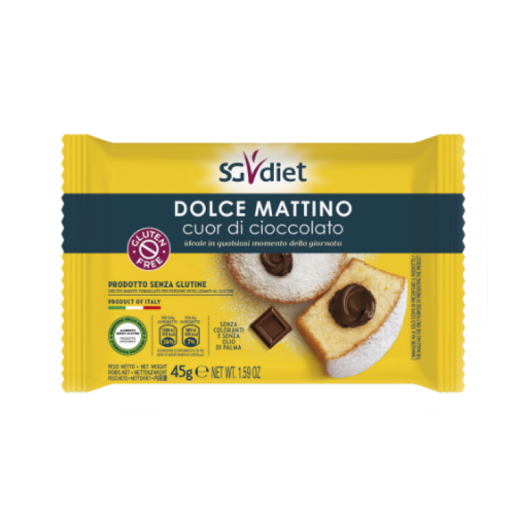 Dolce Mattino Cuor Di Cioccolato Sg Diet 45g