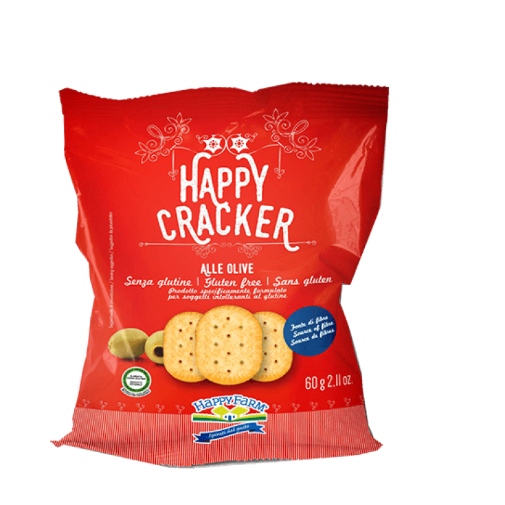 Happy Cracker alle Olive Happy Farm 60g