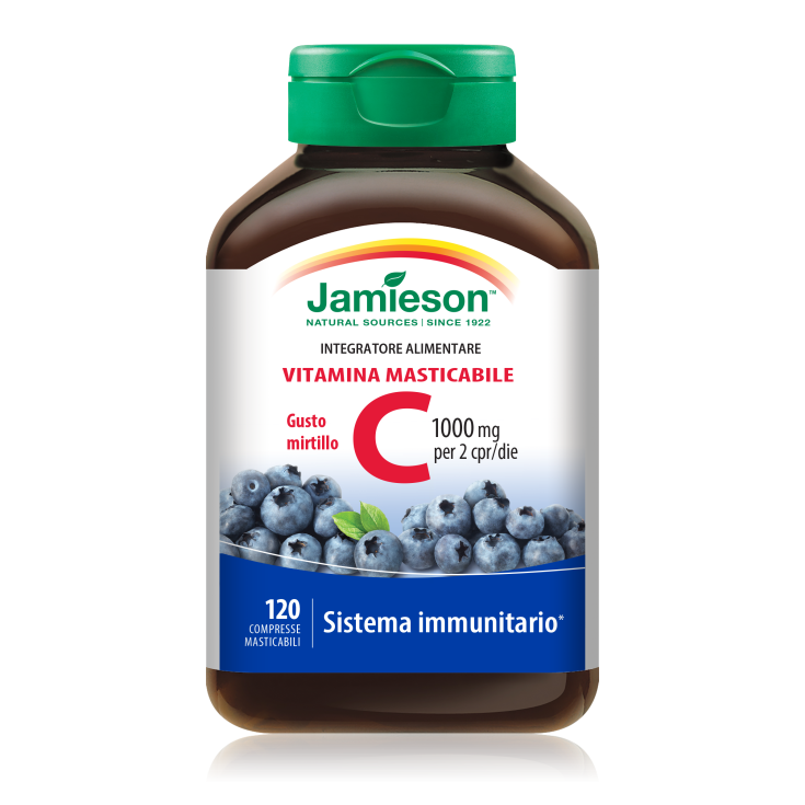 VITAMINA C 1000 Masticabile Mirtillo&nbsp;Jamieson&reg; 120 Compresse