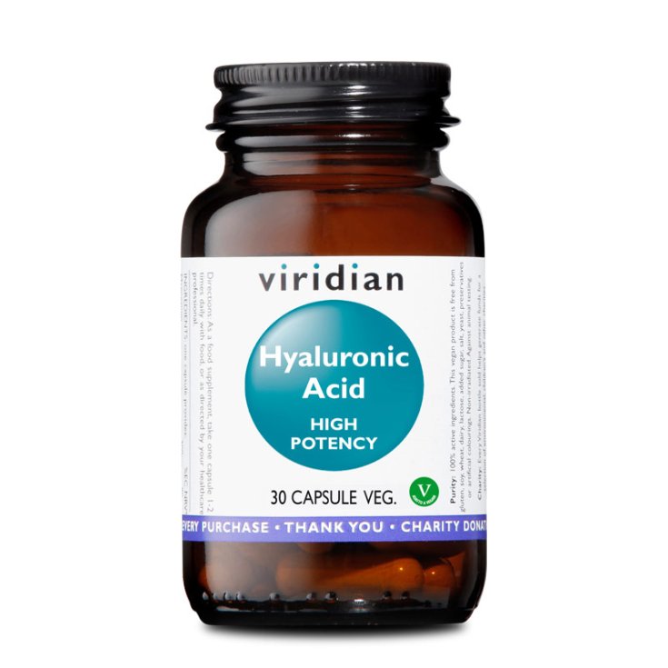 Hyaluronic Acid&nbsp;High Potency Viridian 30 Capsule