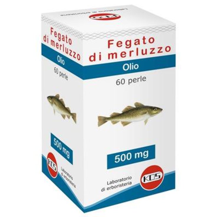 Fegato di Merluzzo Olio 500mg KOS 60 Perle