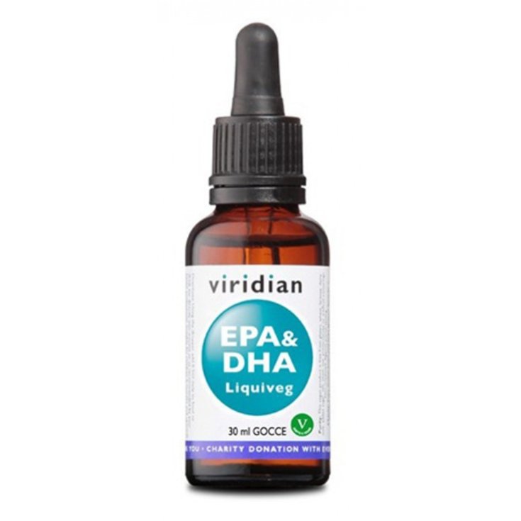EPA&DHA&nbsp;Liquiveg&nbsp;Viridian Gocce 30ml