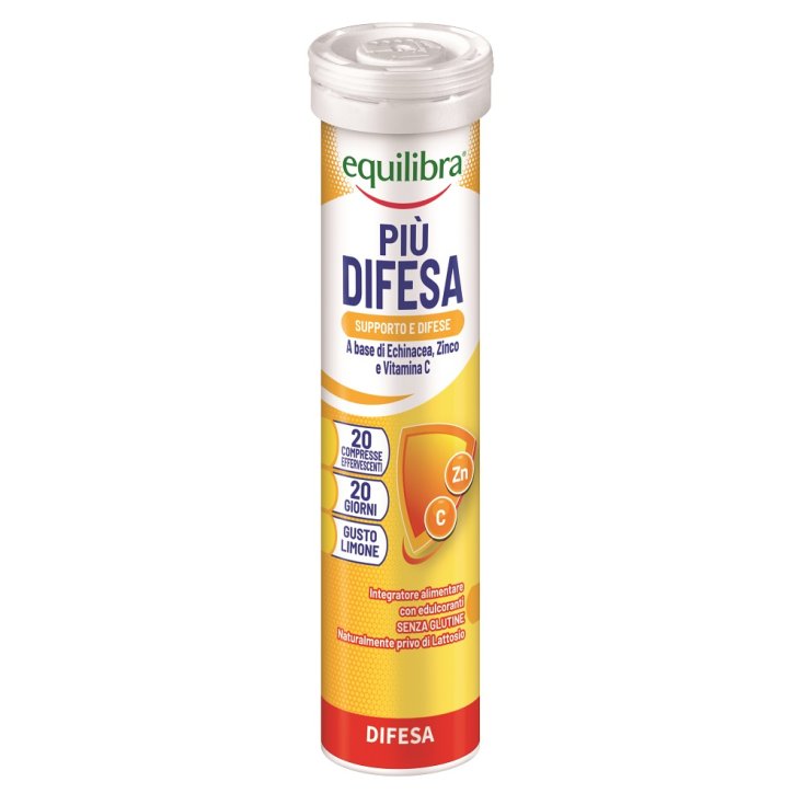 Pi&ugrave; Difesa Equilibra 20 Compresse Effervescenti