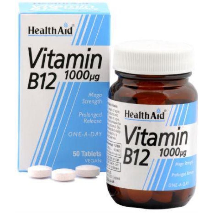 VITAMIN B12 1000 UG HEALTHAID® 50 Capsule VITAMIN B12 1000 UG HEALTHAID® 50 Capsule