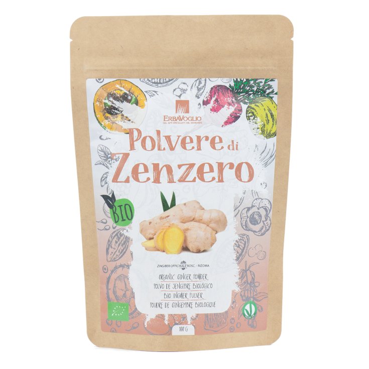 Polvere Di Zenzero Bio ErbaVoglio 100g