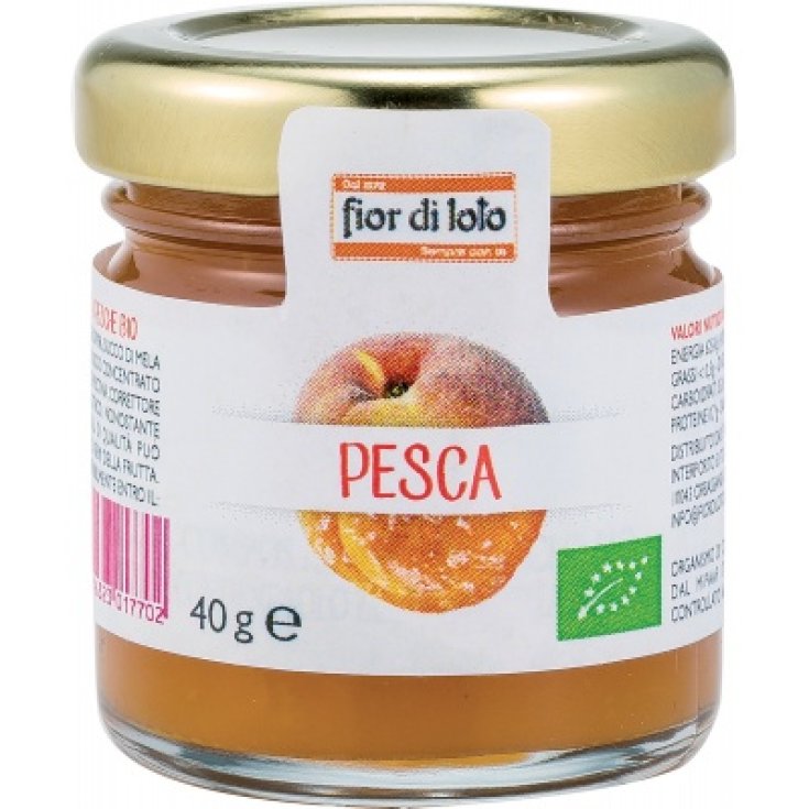 Mini Composta Alla Pesca Fior Di Loto 40g