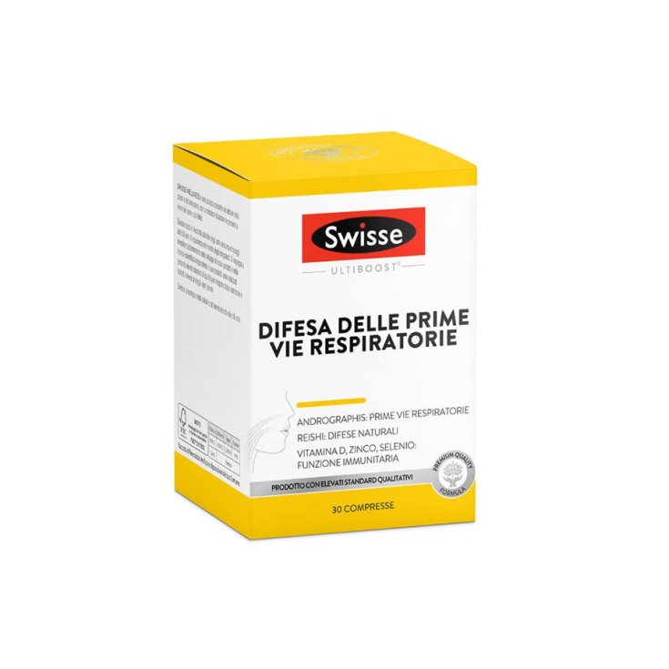 UltiBoost Difesa Prime Vie Respiratorie Swisse 30 Compresse