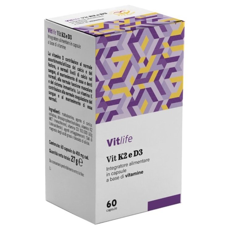 VITLIFE VIT K2 D3 60 Capsule