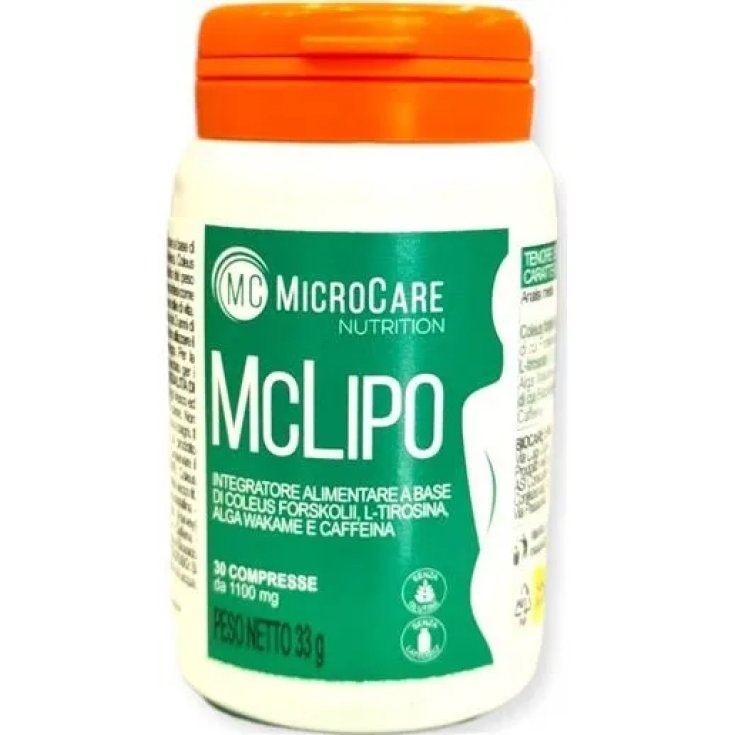 Mc Lipo MicroCare Nutrition 30 Compresse Mc Lipo MicroCare Nutrition 30 Compresse
