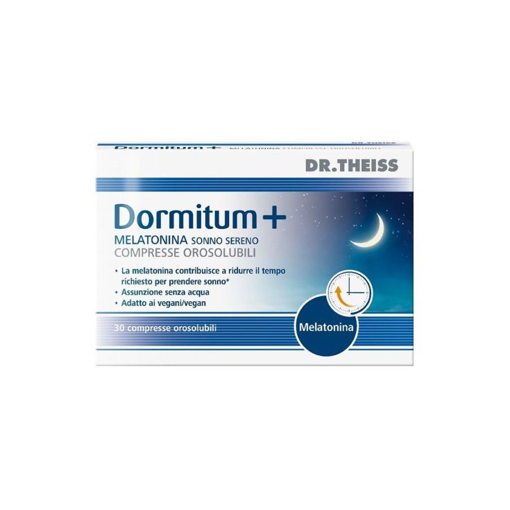 Dormitum+ Melatonina Dr.Theiss 30 Compresse Dormitum+ Melatonina Dr.Theiss 30 Compresse
