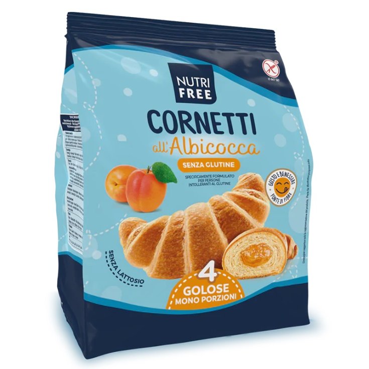 Cornetti all'Albicocca NutriFree 4x60g