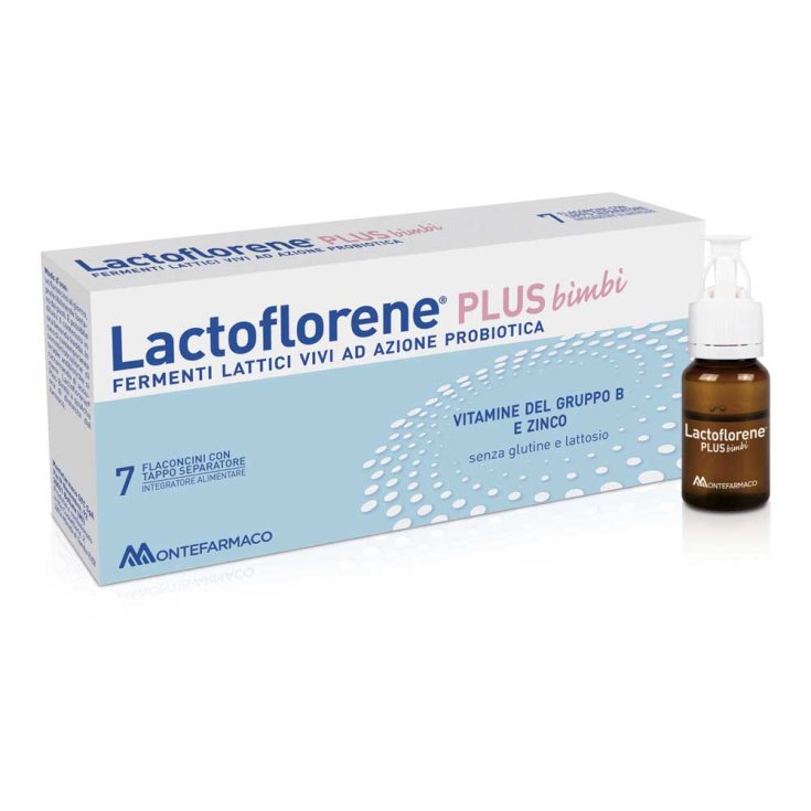 Lactoflorene&reg; Plus Bimbi Montefarmaco 7 Flaconcini
