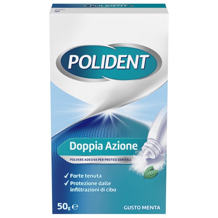 Polident&reg; Polvere Menta 50g