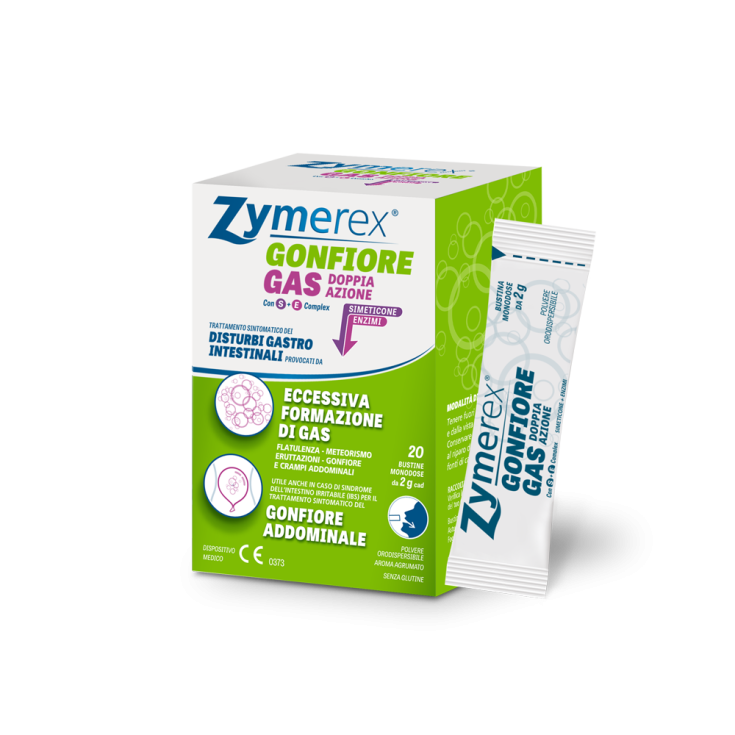 Zymerex Gonfiore Gas Doppia Azione S+E Complex 20 Bustine Zymerex Gonfiore Gas Doppia Azione S+E Complex 20 Bustine