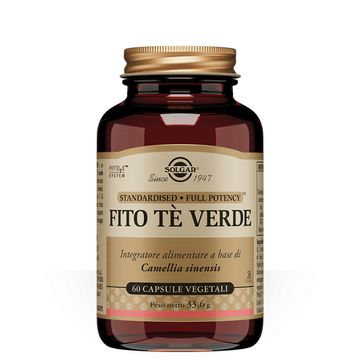 Fito T&egrave; Verde Solgar 60 Capsule Vegetali