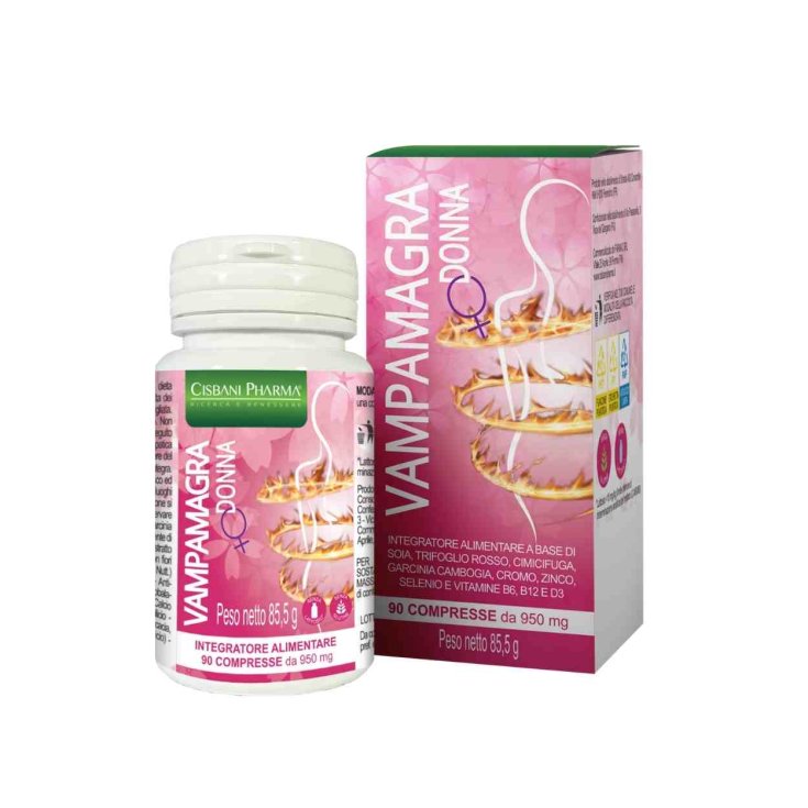 VAMPAMAGRA DONNA Cisbani Pharma 90 Compresse