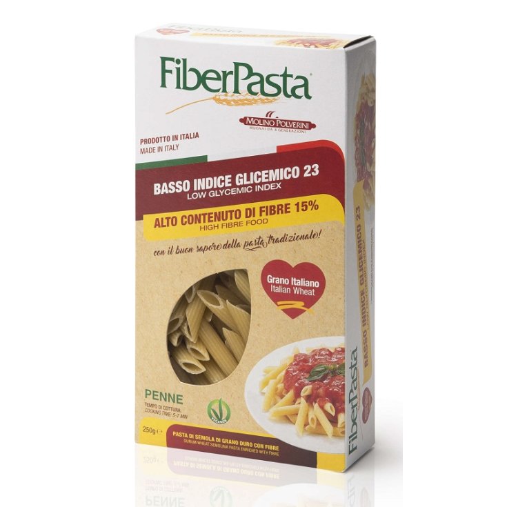 Penne Basso Indice Glicemico 23&nbsp;FiberPasta 250g
