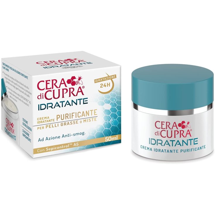 Crema Idratante Purificante Cera di Cupra 50ml