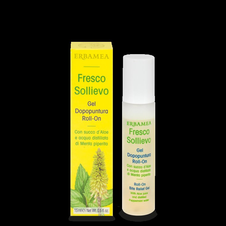 Fresco Sollievo&nbsp;Gel Dopopuntura ERBAMEA Roll-On 15ml
