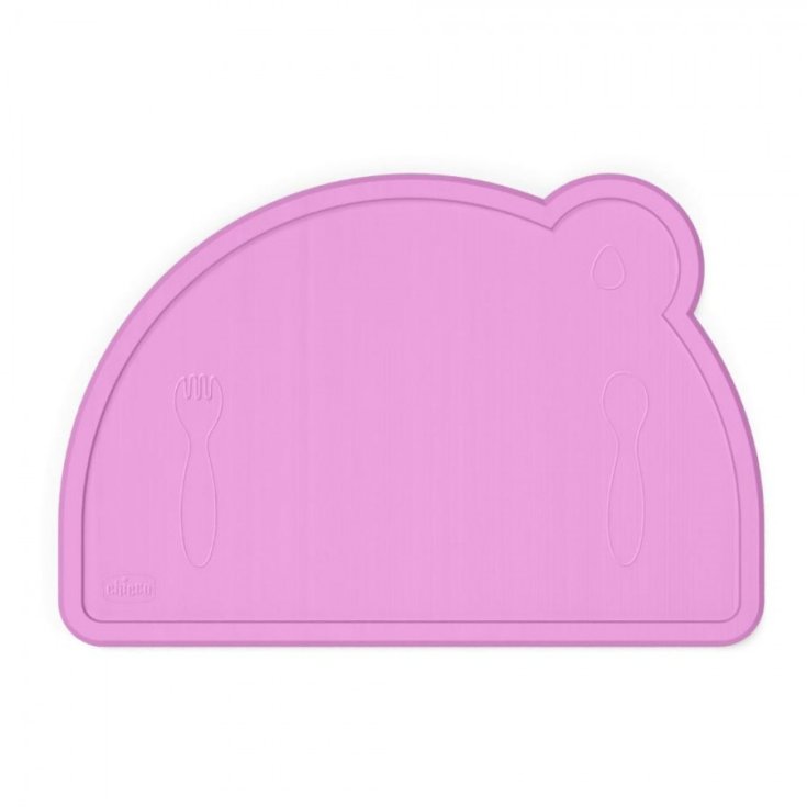Tovagliette In Silicone Rosa CHICCO 1 Pezzo