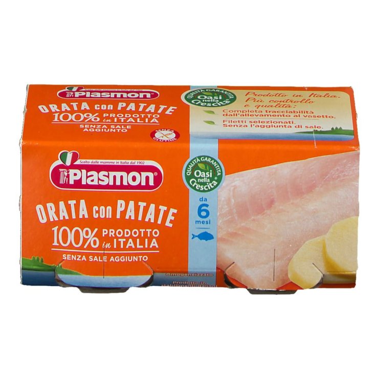 Orata con Patate PLASMON Omogeneizzato 4x80g