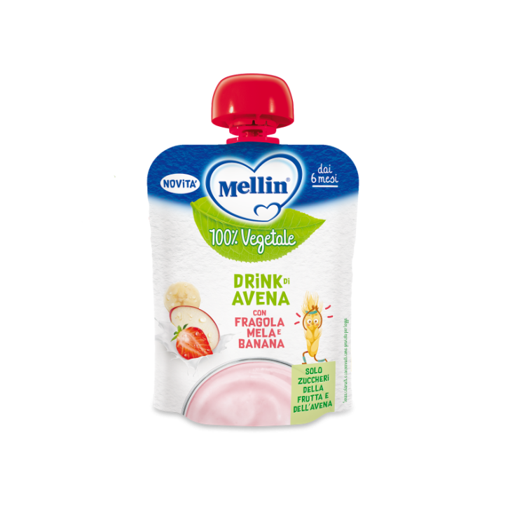 Drink Di Avena Con Fragola Mela E Banana Mellin&reg; 90g