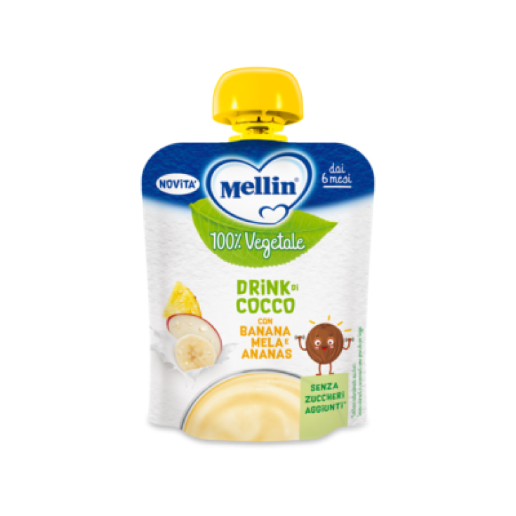 Drink Di Cocco  Con Banana Mela E Ananas Mellin&reg; 90g