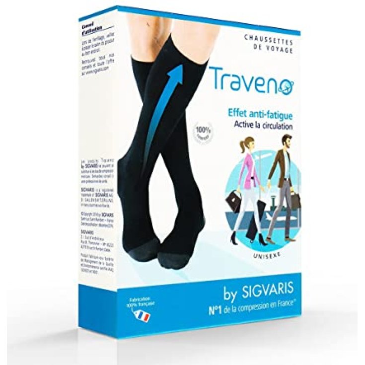 Traveno Taglia 6 46-47 Marine SIGVARIS 1 Paio