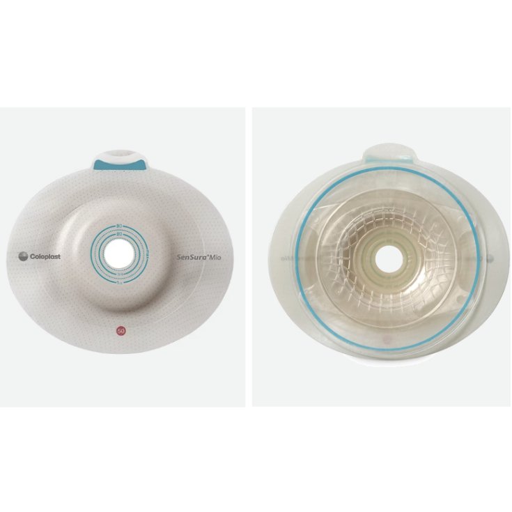SenSura Mio Flex Placca Convex Light 16483 50mm 15-40 Coloplast 5 Pezzi