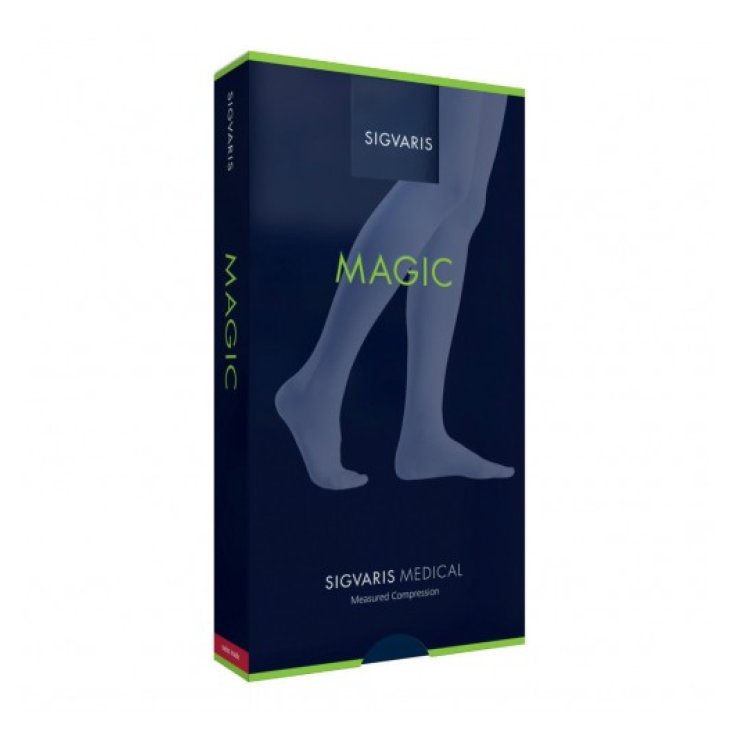 Magic 1 Autoreggente&nbsp;AG-BAPQ + XSL PC Black Sigvaris 1 Paio