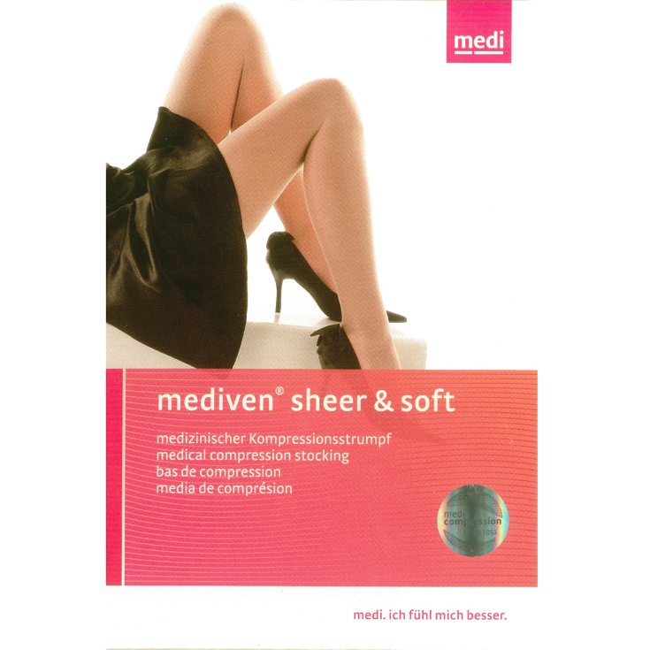 Gambaletto Sheer&Soft K1 Mediven 430 Beige Taglia 5