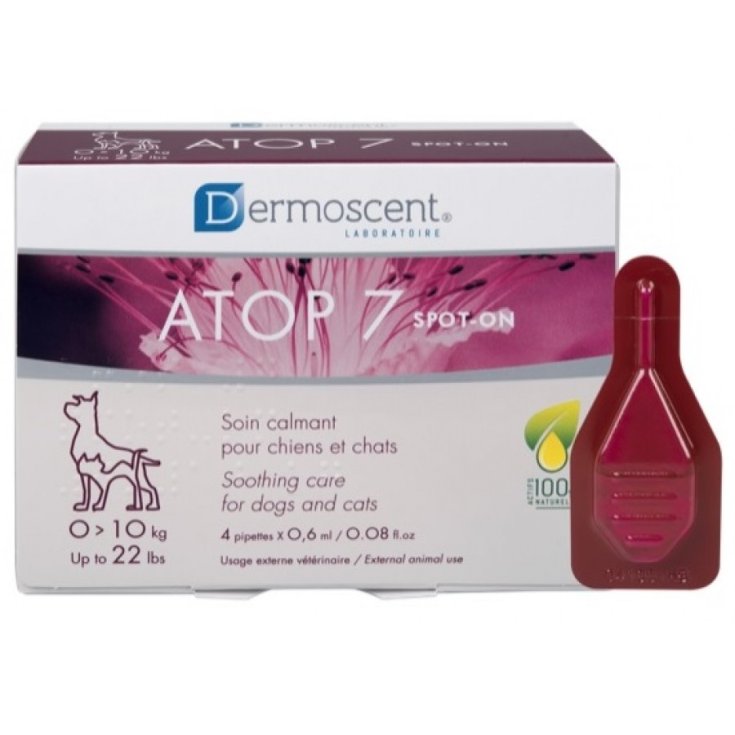 Atop 7 Spot-on Cani e Gatti | 4pip - 4X0,6ML