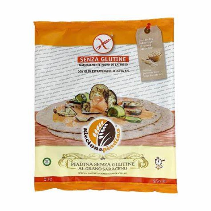 Piadina Senza Glutine Al Grano Saraceno Riccione Piadina&reg; 2 Pezzi