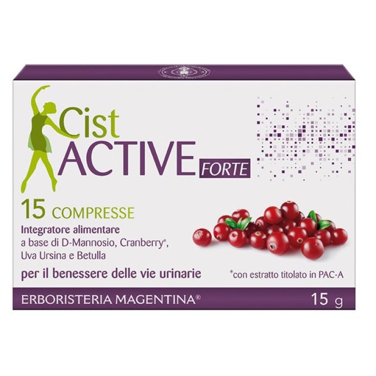 CIST ACTIVE FORTE Erboristeria Magentina&reg; 15 Compresse