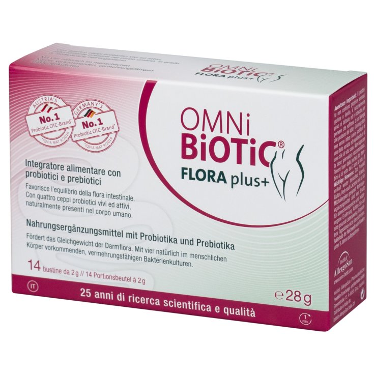 Omni Biotic&reg; Flora Plus+ Institut Allergosan 14x2g
