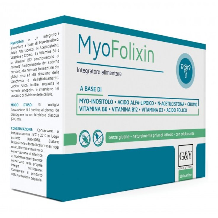 MYOFOLIXIN G&Y 20 Bustine