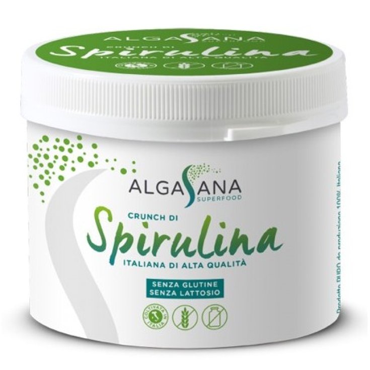 CRUNCH DI SPIRULINA ALGASANA 100G
