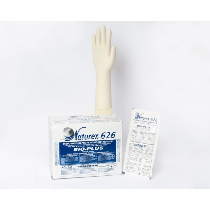 Bio-Plus Guanti In Lattice L Naturex 626 100 Pezzi