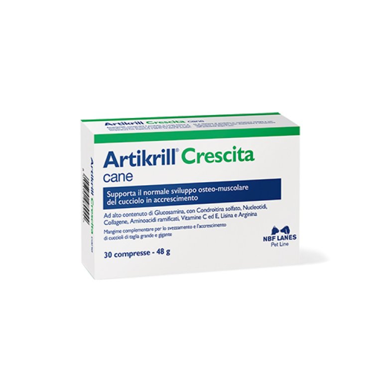 Artikrill Crescita Cane - 30X1,60GR