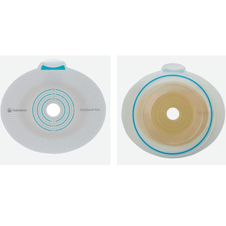 SenSura Mio Flex Placca Piana 10561 Fl 50mm Fo 10-48mm Coloplast 10 Pezzi