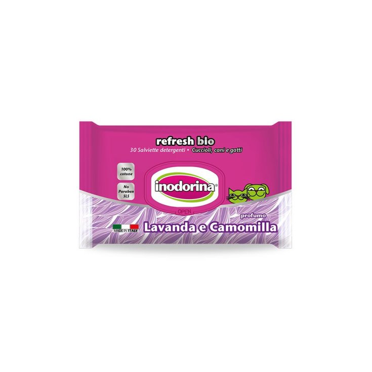 Salviette Refresh Bio alla Lavanda e Camomilla - Salviette