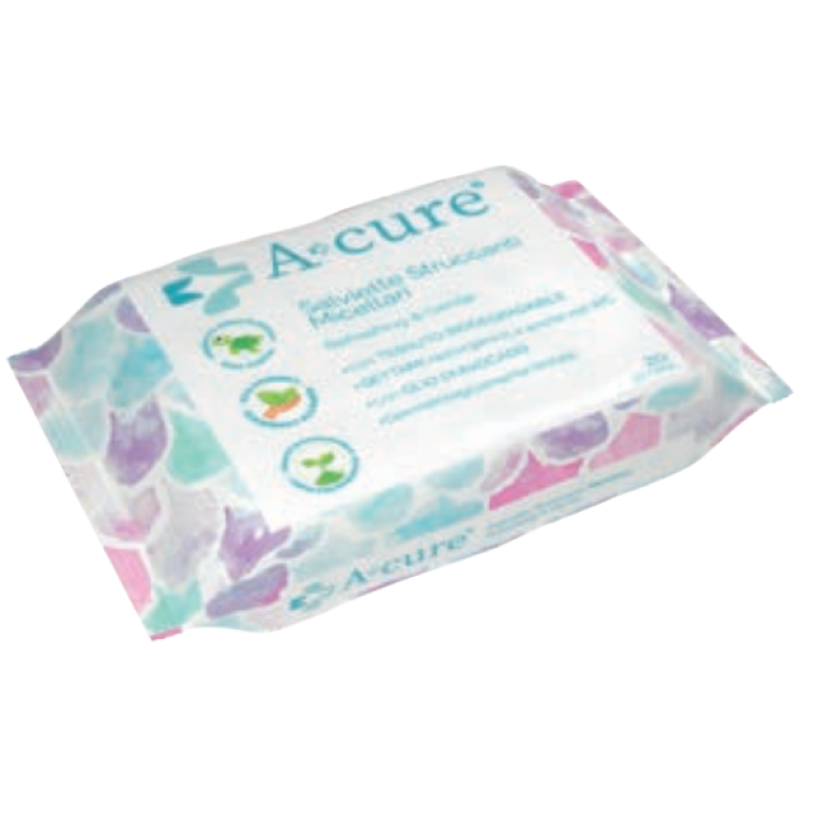 Salviette Struccanti Micellari A+Cure 20 Pezzi