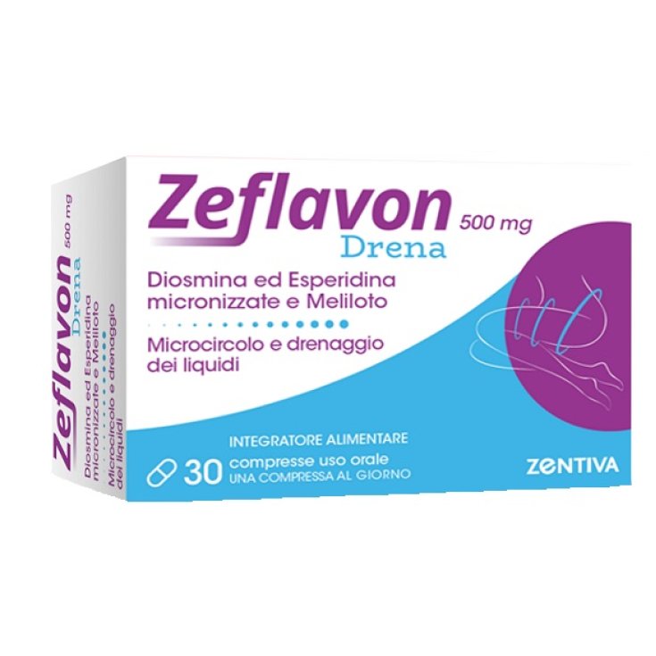 Zeflavon Drena 500mg Zentiva 30 Compresse