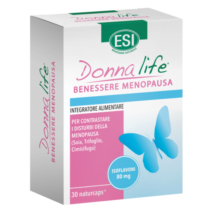 Donna Life Benessere Menopausa Esi 30 Naturcaps