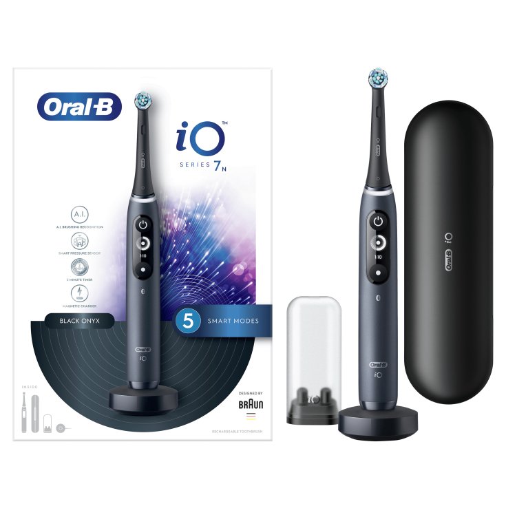 Oral-B&reg; iO&trade; Series 7N Spazzolino Elettrico - Black Onyx
