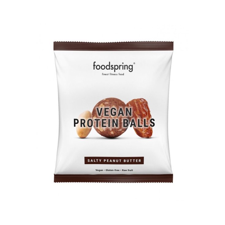 VEGAN PROTEIN BALLS Burro di Arachidi foodspring 40g