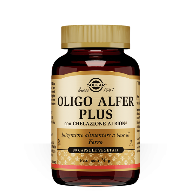 Oligo Alfer Plus Solgar 90 Capsule Vegetali
