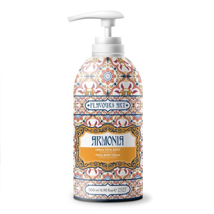 FLAVOURS ART CREMA TOTAL BODY FIORI BIANCHI INCAROSE&reg; 500ml